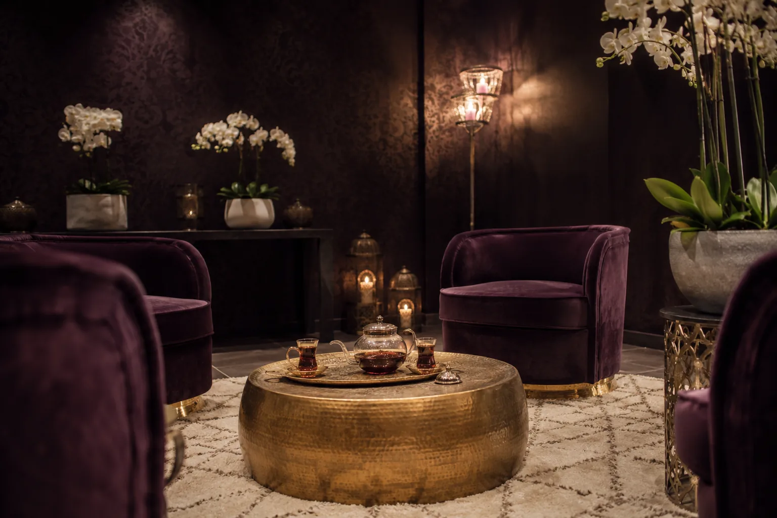 Bekleme salonu — Lila Spa, Şişli misafirlerine hizmet veren salon