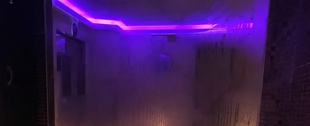 Hamam kubbesi aydınlatması — Lila Spa, Şişli misafirlerine hizmet veren salon